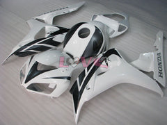Fireblade - White Black Fairings and Bodywork For 2006-2007 CBR1000RR #LF7253