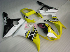 MOTUL - Yellow Black Fairings and Bodywork For 2003-2004 YZF-R6 #LF6917