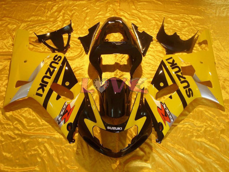 Factory Style - Yellow Black Fairings and Bodywork For 2001-2003 GSX-R600 #LF6736