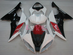 Factory Style - Red White Black Fairings and Bodywork For 2008-2016 YZF-R6 #LF3384