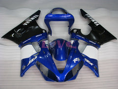 Factory Style - Blue White Fairings and Bodywork For 2000-2001 YZF-R1 #LF3612