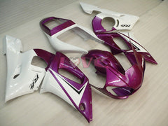 Factory Style - Purple White Fairings and Bodywork For 1998-2002 YZF-R6 #LF6832