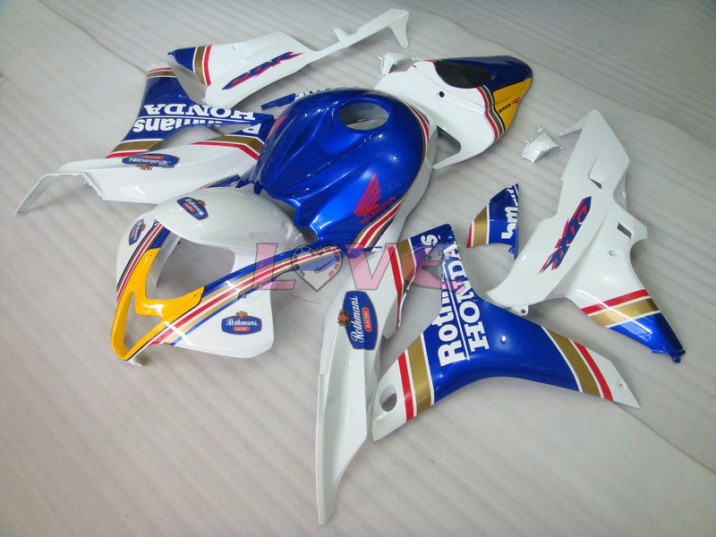 Rothmans - Blue White Fairings and Bodywork For 2007-2008 CBR600RR #LF7403