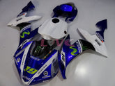 Monster - Blue White Black Fairings and Bodywork For 2004-2006 YZF-R1 #LF3689