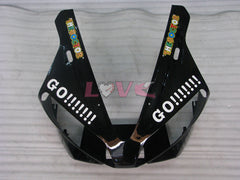 GO!!!!!!! MOTUL - Black Fairings and Bodywork For 2000-2001 YZF-R1 #LF7059