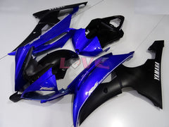 Factory Style - Blue Black Fairings and Bodywork For 2008-2016 YZF-R6 #LF3393