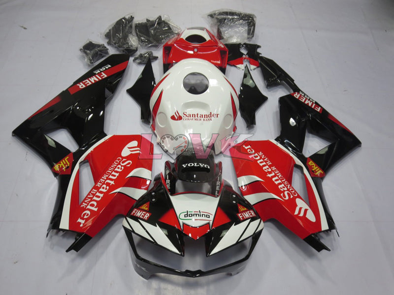 Santander - Red White Fairings and Bodywork For 2013-2020 CBR600RR #LF7891