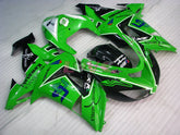 Factory Style - Green Black Fairings and Bodywork For 2006-2007 NINJA ZX-10R #LF6268