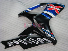 Dark Dog - White Black Fairings and Bodywork For 2006-2007 GSX-R750 #LF6560