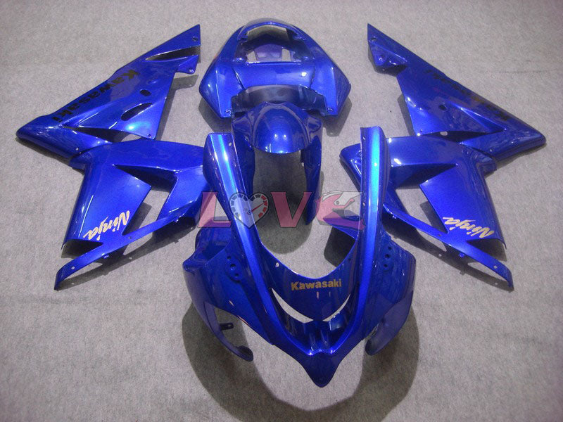 Factory Style - Blue Fairings and Bodywork For 2004-2005 NINJA ZX-10R #LF6333