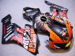 Rossi - Orange Black Matte Fairings and Bodywork For 2004-2005 CBR1000RR #LF7290