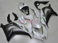 Factory Style - Grey White Fairings and Bodywork For 2016-2020 Ninja ZX-10R #LF7841