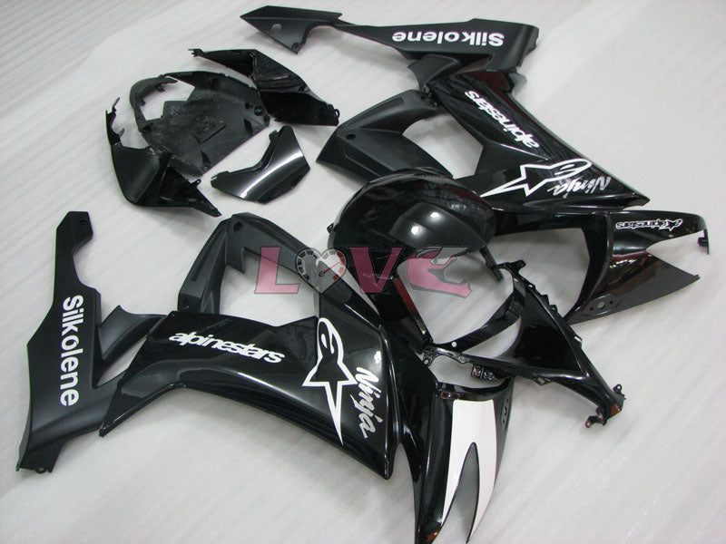Factory Style - Black Fairings and Bodywork For 2008-2010 NINJA ZX-10R #LF3251
