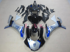 Others - Blue Silver Grey Fairings and Bodywork For 2015-2019 YZF-R1 #LF7801