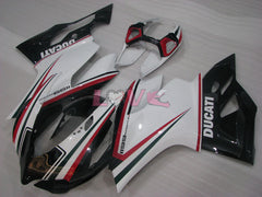 Factory Style - White Black Fairings and Bodywork For 2011-2014 1199 #LF4663