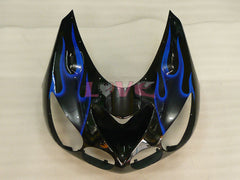 Flame - Blue Black Fairings and Bodywork For 2006-2011 NINJA ZX-14R #LF3232