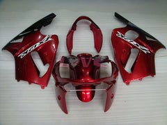 Factory Style - Red Black Fairings and Bodywork For 2002-2005 NINJA ZX-12R #LF4844