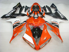 MOTUL - Orange White Black Fairings and Bodywork For 2004-2006 YZF-R1 #LF3718