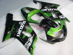 Factory Style - Green Black Fairings and Bodywork For 2000-2002 GSX-R1000 #LF4150