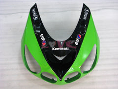 Monster - Green Black Fairings and Bodywork For 2006-2011 NINJA ZX-14R #LF5843