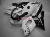 Factory Style - White Black Fairings and Bodywork For 1997-2007 YZF600R #LF7941
