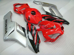 Fireblade - Red Silver Fairings and Bodywork For 2004-2005 CBR1000RR #LF7349