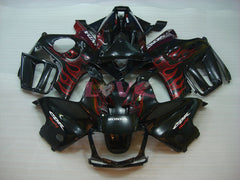 Flame - Red Black Fairings and Bodywork For 1997-1998 CBR600F3 #LF4527