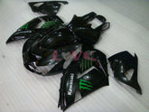 Monster - Black Fairings and Bodywork For 2006-2011 NINJA ZX-14R #LF5841