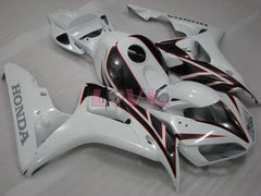 Factory Style - White Black Fairings and Bodywork For 2006-2007 CBR1000RR #LF4384