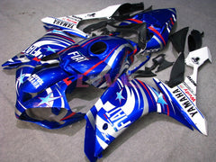 FIAT MOTUL - Blue White Fairings and Bodywork For 2007-2008 YZF-R1 #LF6977