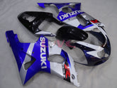 Factory Style - Blue Black Fairings and Bodywork For 2000-2002 GSX-R1000 #LF4228