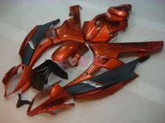 Factory Style - Orange Black Matte Fairings and Bodywork For 2006-2007 YZF-R6 #LF6885