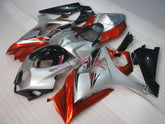 Factory Style - Orange Silver Fairings and Bodywork For 2007-2008 GSX-R1000 #LF3836