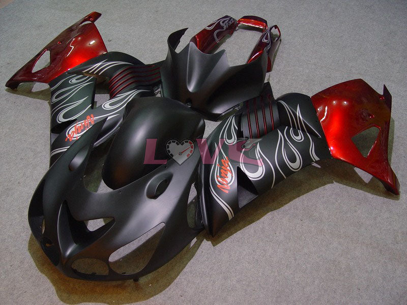 Others - Red Grey Fairings and Bodywork For 2012-2025 NINJA ZX-14R #LF7836