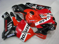 Repsol - Red Black Fairings and Bodywork For 2003-2004 CBR600RR #LF5333