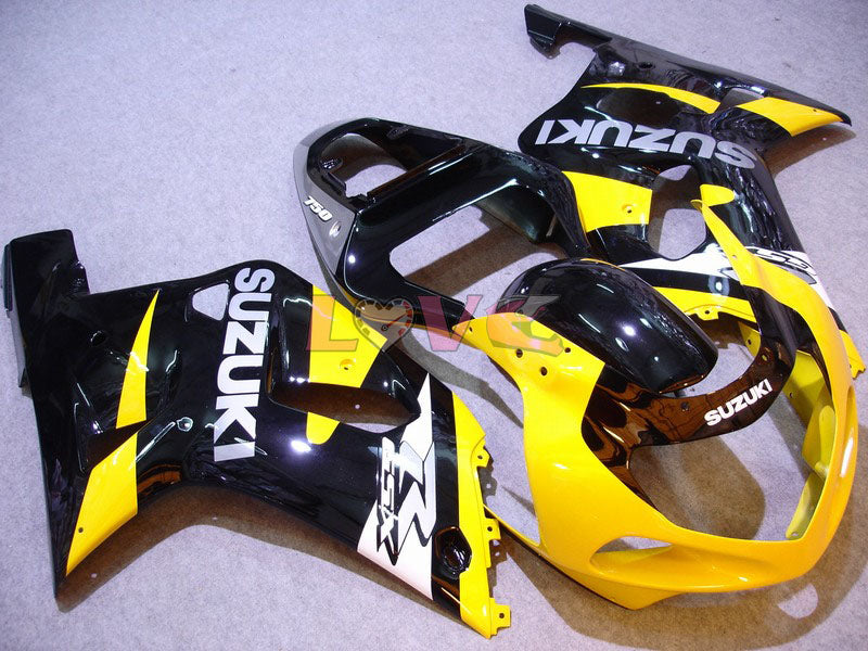 Factory Style - Yellow Black Fairings and Bodywork For 2001-2003 GSX-R600 #LF6715