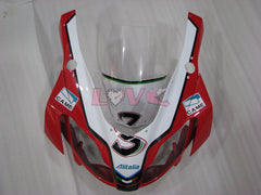 Factory Style - Red White Fairings and Bodywork For 2004-2009 RS125 #LF5465