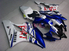 FIAT MOTUL - Blue White Fairings and Bodywork For 2006-2007 YZF-R6 #LF3444