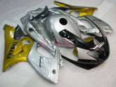 Factory Style - Yellow Silver Fairings and Bodywork For 1997-2007 YZF600R #LF7928