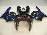 Flame - Blue Black Fairings and Bodywork For 1994-1997 NINJA ZX-9R #LF3284