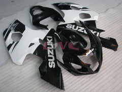 Factory Style - White Black Fairings and Bodywork For 2004-2005 GSX-R600 #LF6444