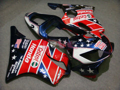 Castrol - Red Yellow Fairings and Bodywork For 2001-2003 CBR600F4i #LF7665