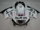 Repsol - White Black Fairings and Bodywork For 1997-1998 CBR600F3 #LF4525