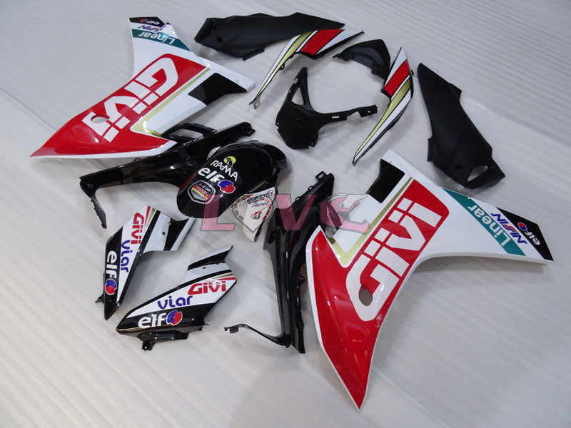 GIVI - Red White Black Fairings and Bodywork For 2011-2013 CBR600F #LF3038