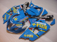 Rizla+ - Blue Black Fairings and Bodywork For 2004-2005 GSX-R600 #LF4121