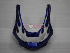 Customize - Blue White Fairings and Bodywork For 1997-2007 YZF600R #LF7944