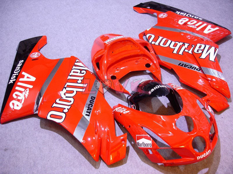 Alice - Orange Black Fairings and Bodywork For 2003-2004 749 #LF5755