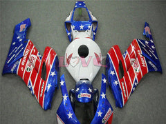 Castrol - Red Blue Fairings and Bodywork For 2004-2005 CBR1000RR #LF7278