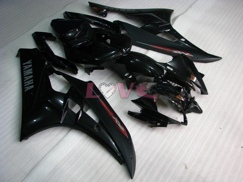 Factory Style - Black Matte Fairings and Bodywork For 2006-2007 YZF-R6 #LF6880