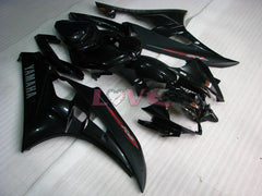 Factory Style - Black Matte Fairings and Bodywork For 2006-2007 YZF-R6 #LF6880